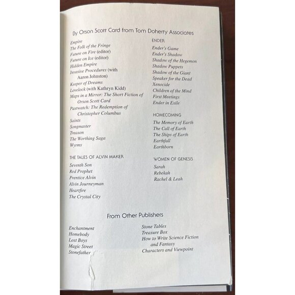 Shadows in Flight (The Shadow Series) by Orson Scott Card 1st Edition Hardcover - Picture 5 of 6